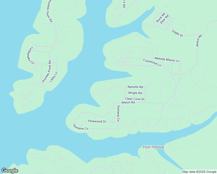 map of restaurants, bars, coffee shops, grocery stores, and more near 58 Kings Cove Lane in Reeds Spring