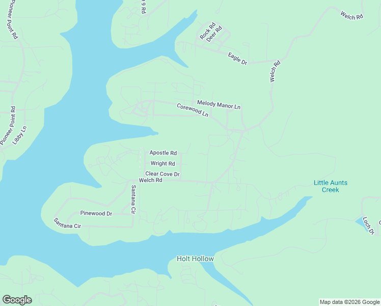 map of restaurants, bars, coffee shops, grocery stores, and more near Wright Rd in Reeds Spring