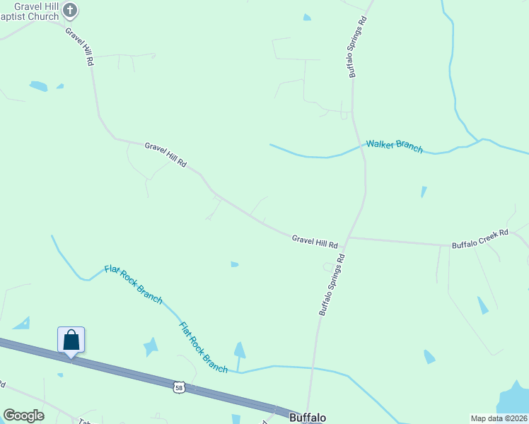 map of restaurants, bars, coffee shops, grocery stores, and more near 867-1159 Gravel Hill Road in Buffalo Junction