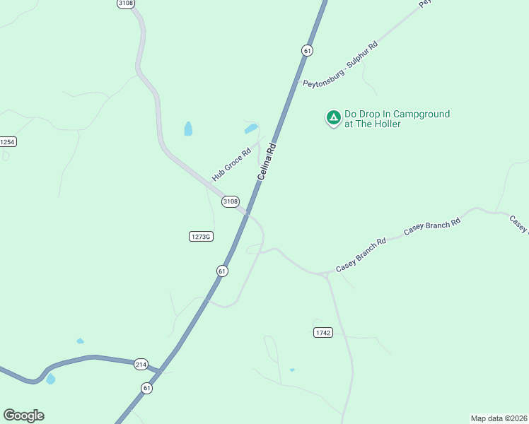 map of restaurants, bars, coffee shops, grocery stores, and more near 32-104 Spears Chapel Road in Burkesville