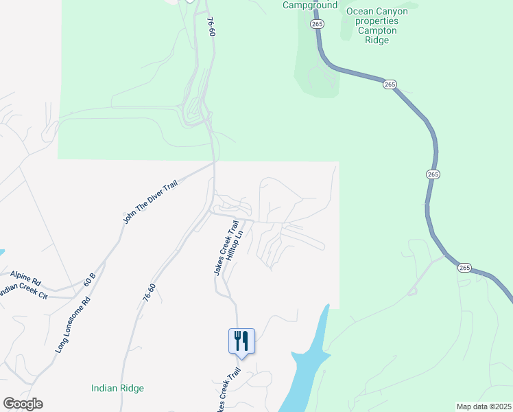 map of restaurants, bars, coffee shops, grocery stores, and more near 56 Willow Oak Lane in Branson