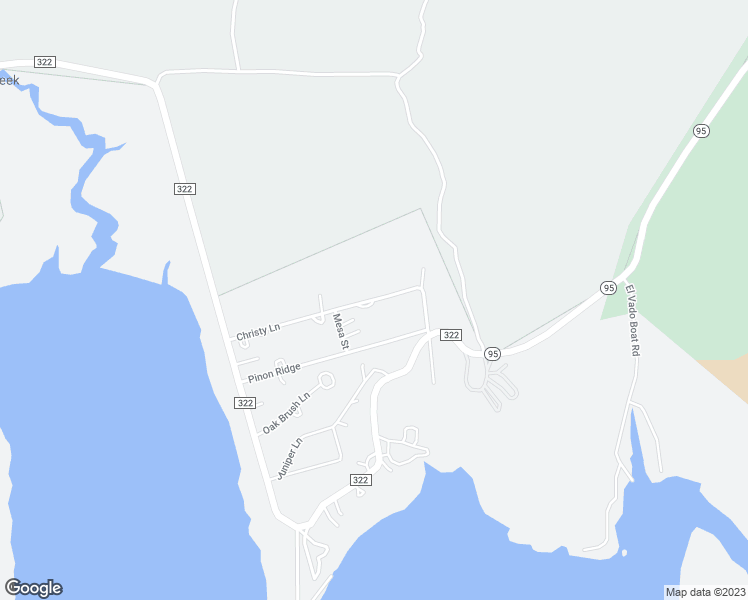 map of restaurants, bars, coffee shops, grocery stores, and more near Christy Lane in Los Ojos