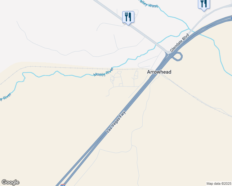 map of restaurants, bars, coffee shops, grocery stores, and more near 1775 Dude Drive in Moapa