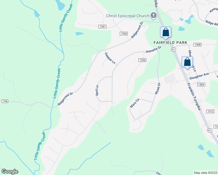 map of restaurants, bars, coffee shops, grocery stores, and more near 478 Jeanette Drive in Danville