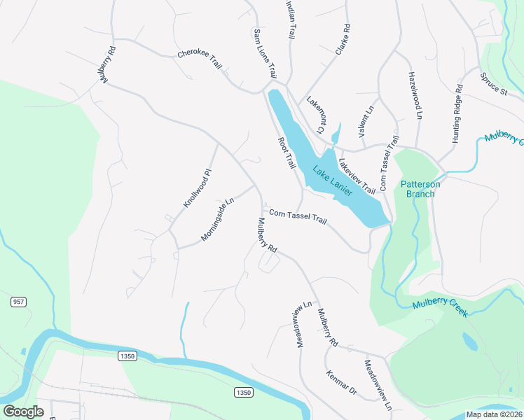 map of restaurants, bars, coffee shops, grocery stores, and more near Mulberry Road in Martinsville