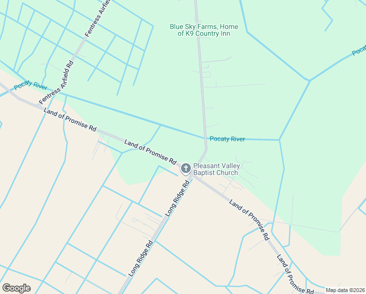 map of restaurants, bars, coffee shops, grocery stores, and more near 1928 Land of Promise Road in Chesapeake