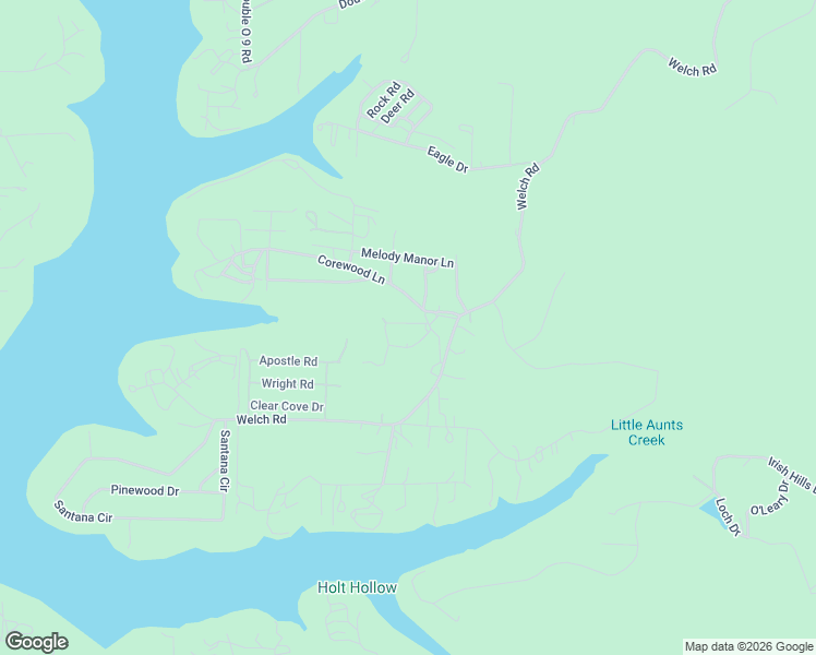 map of restaurants, bars, coffee shops, grocery stores, and more near 120 Greenleaf Lane in Reeds Spring