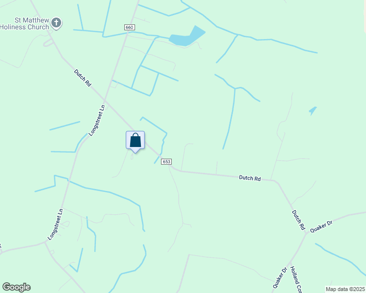 map of restaurants, bars, coffee shops, grocery stores, and more near 1204 Dutch Road in Suffolk