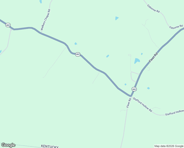 map of restaurants, bars, coffee shops, grocery stores, and more near 435 Pleasant Ridge Church Road in Adolphus