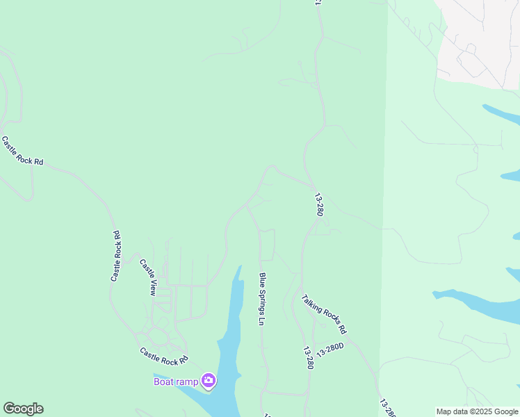 map of restaurants, bars, coffee shops, grocery stores, and more near 72 Azalea Lane in Reeds Spring