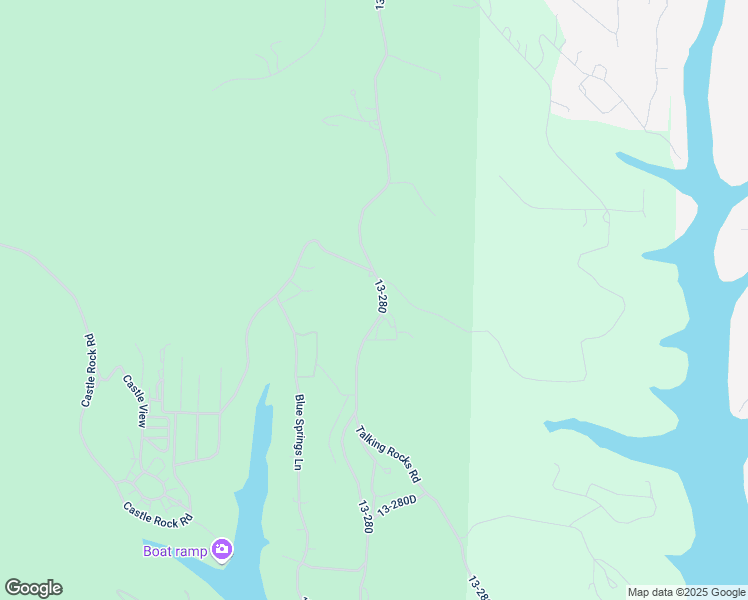 map of restaurants, bars, coffee shops, grocery stores, and more near 2678 Talking Rocks Road in Reeds Spring