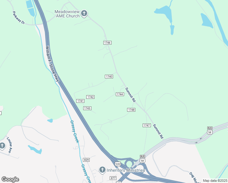 map of restaurants, bars, coffee shops, grocery stores, and more near Fairwood Drive in Henry County