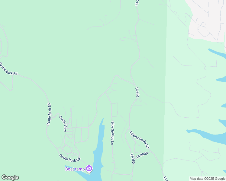 map of restaurants, bars, coffee shops, grocery stores, and more near 72 Azalea Lane in Reeds Spring