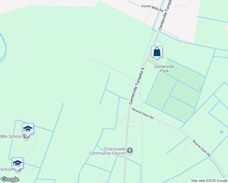 map of restaurants, bars, coffee shops, grocery stores, and more near 1932 Centerville Turnpike South in Chesapeake
