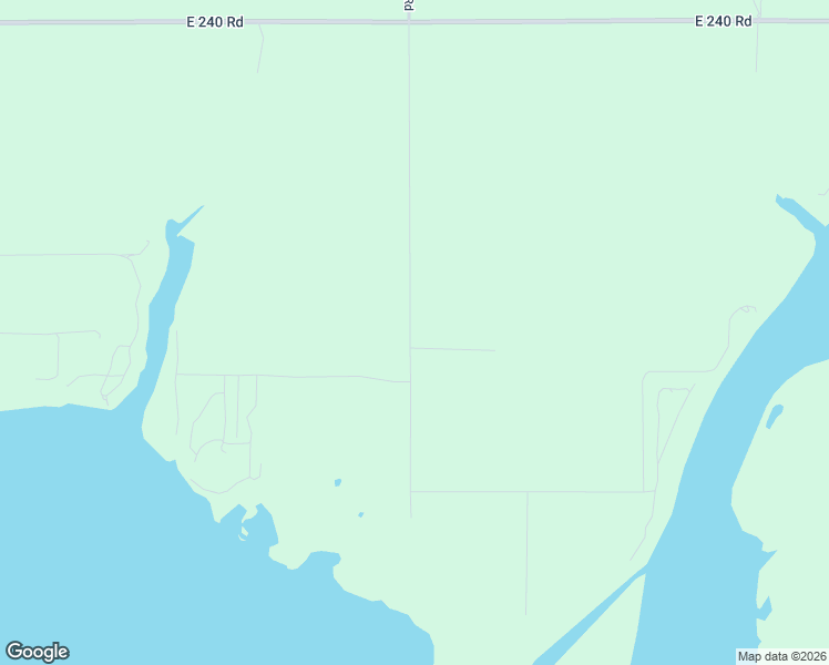 map of restaurants, bars, coffee shops, grocery stores, and more near 67000 East 246 Road in Wyandotte