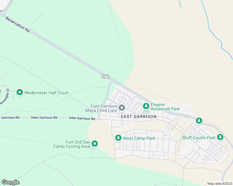 map of restaurants, bars, coffee shops, grocery stores, and more near 18479 McClellan Circle in Monterey County