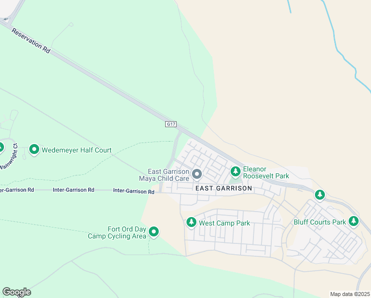 map of restaurants, bars, coffee shops, grocery stores, and more near 18479 McClellan Circle in Monterey County