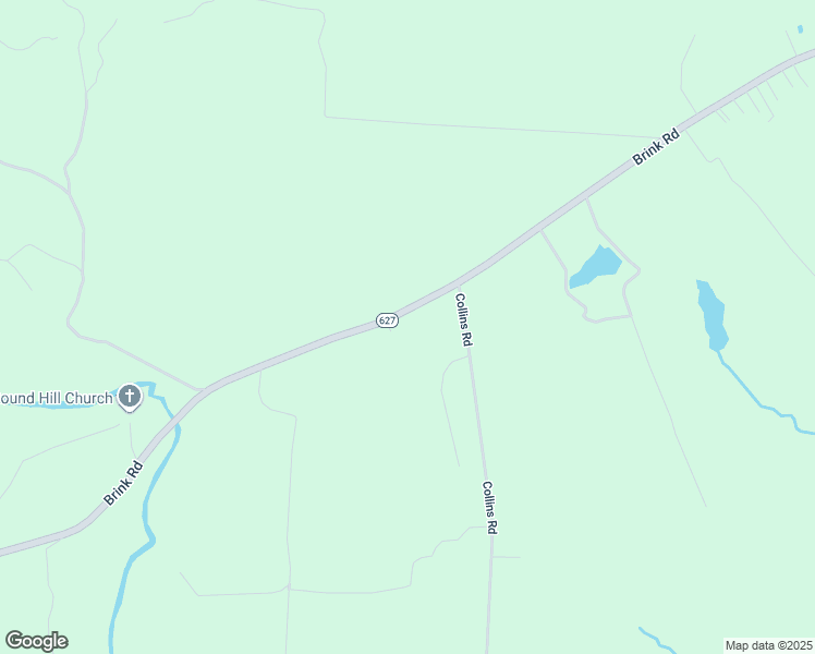 map of restaurants, bars, coffee shops, grocery stores, and more near 2090 Brink Road in Emporia