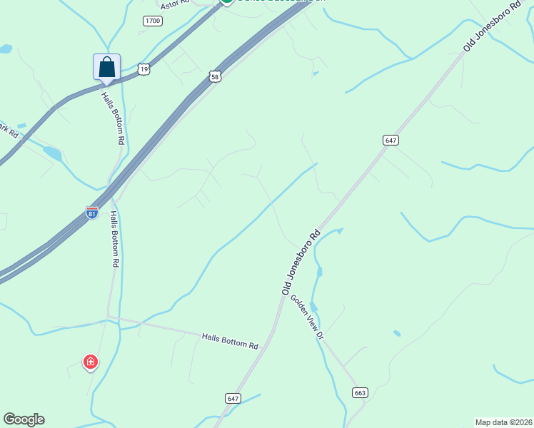 map of restaurants, bars, coffee shops, grocery stores, and more near 20198 Colony Lane in Bristol