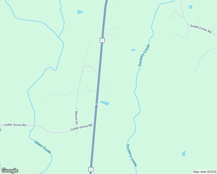 map of restaurants, bars, coffee shops, grocery stores, and more near 8076-8092 U.S. 1 in South Hill