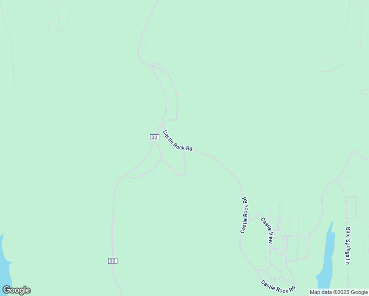 map of restaurants, bars, coffee shops, grocery stores, and more near 163 Castle Rock Road in Reeds Spring