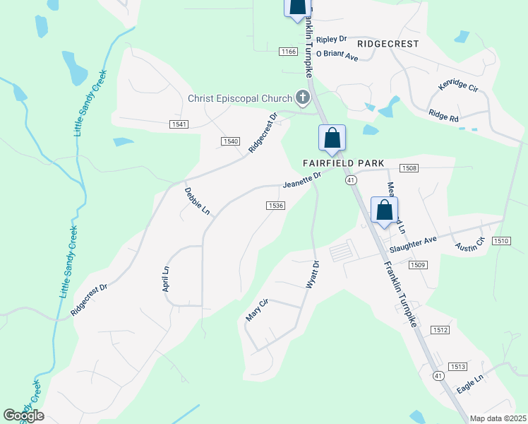 map of restaurants, bars, coffee shops, grocery stores, and more near 140 Angie Road in Danville