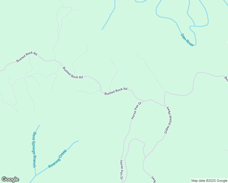 map of restaurants, bars, coffee shops, grocery stores, and more near 7947 Busted Rock Road in Meadows of Dan