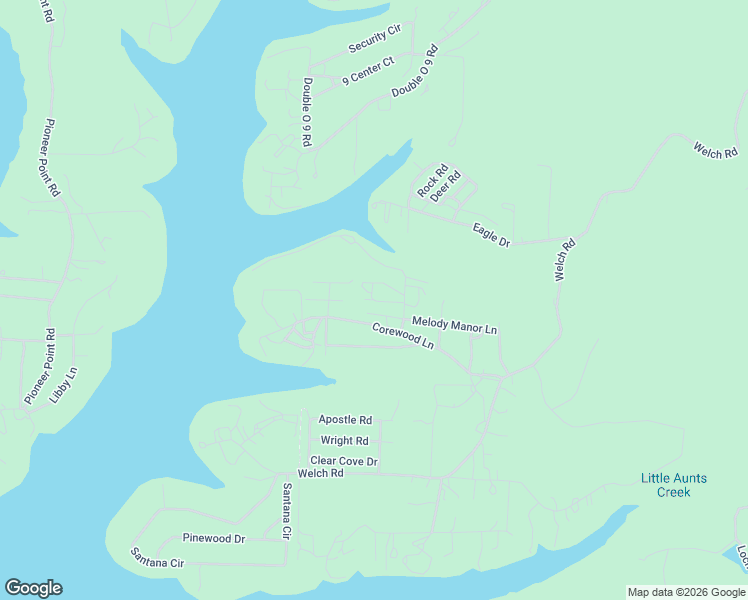 map of restaurants, bars, coffee shops, grocery stores, and more near 124 Peaceful Valley Lane in Reeds Spring
