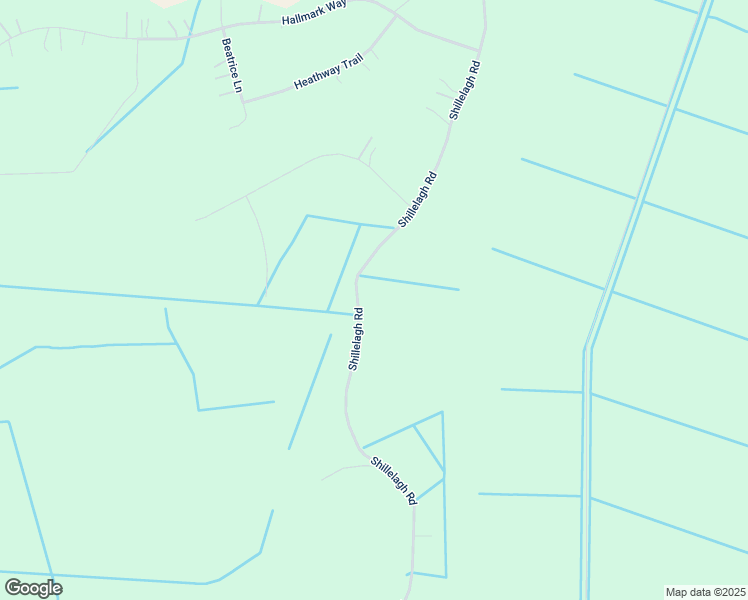 map of restaurants, bars, coffee shops, grocery stores, and more near 1917 Shillelagh Road in Chesapeake