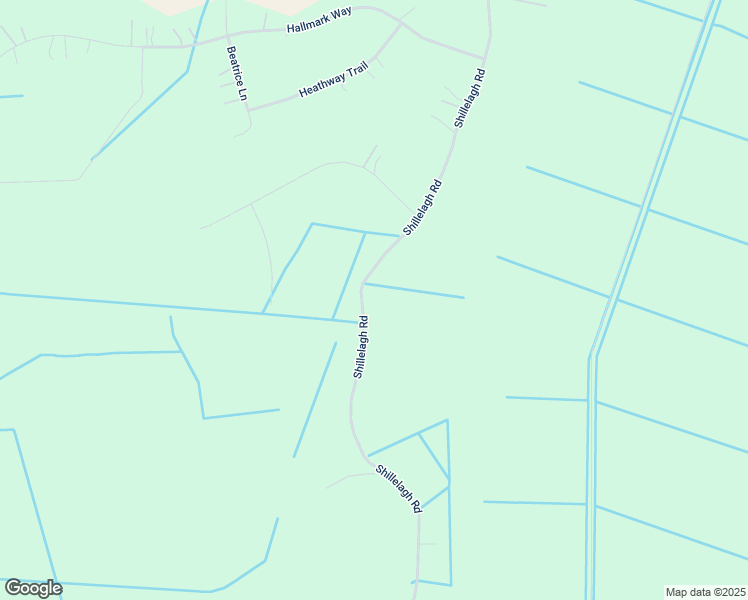 map of restaurants, bars, coffee shops, grocery stores, and more near 1917 Shillelagh Road in Chesapeake