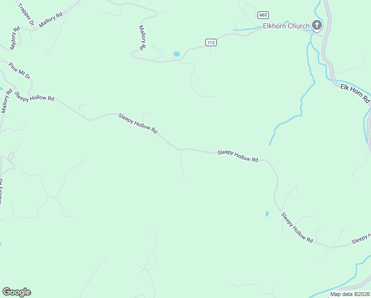 map of restaurants, bars, coffee shops, grocery stores, and more near Sleepy Hollow Road in Galax