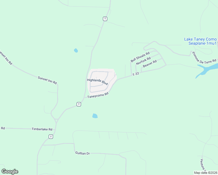 map of restaurants, bars, coffee shops, grocery stores, and more near 393 Deer Run Road in Branson