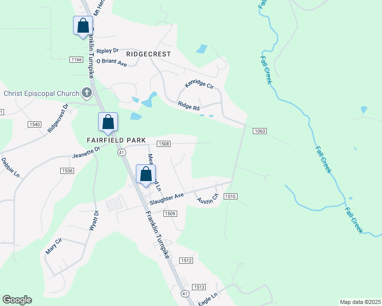 map of restaurants, bars, coffee shops, grocery stores, and more near 254 Swanson Avenue in Danville