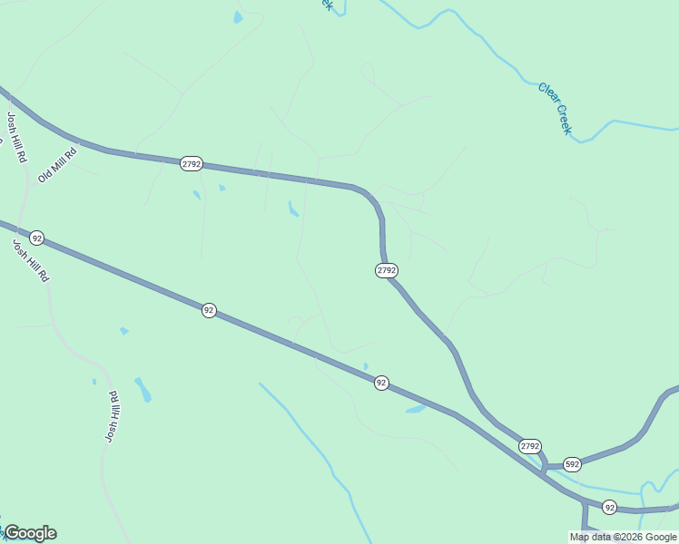 map of restaurants, bars, coffee shops, grocery stores, and more near State Highway 2792 in Pine Knot