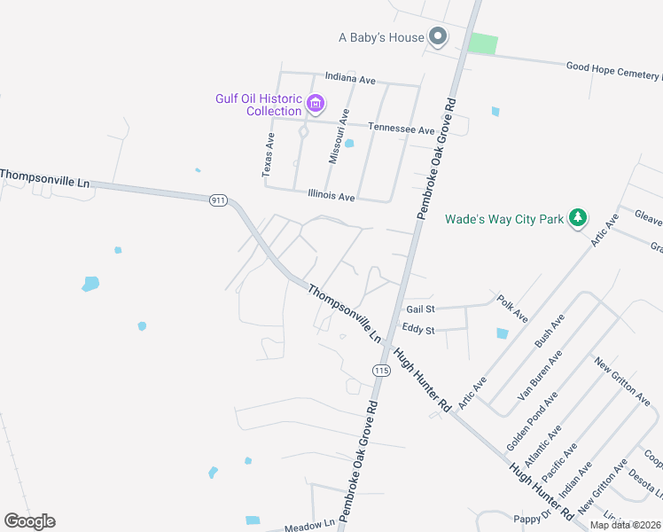 map of restaurants, bars, coffee shops, grocery stores, and more near 20 Cable Road in Oak Grove