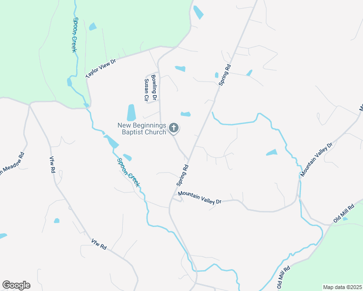 map of restaurants, bars, coffee shops, grocery stores, and more near 62 1st Southern Drive in Patrick Springs