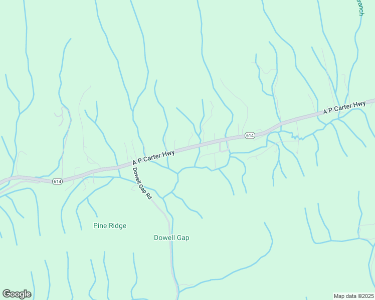 map of restaurants, bars, coffee shops, grocery stores, and more near 1826 State Route 614 in Hiltons
