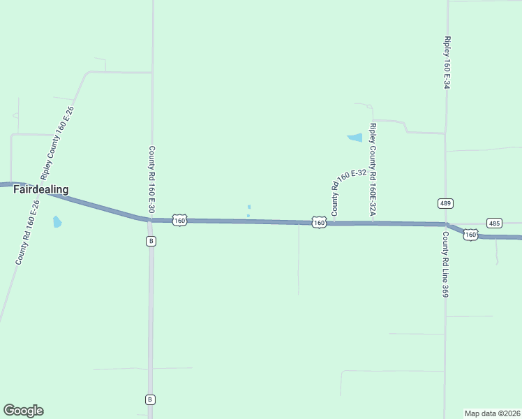 map of restaurants, bars, coffee shops, grocery stores, and more near 1670 U.S. 160 in Harviell
