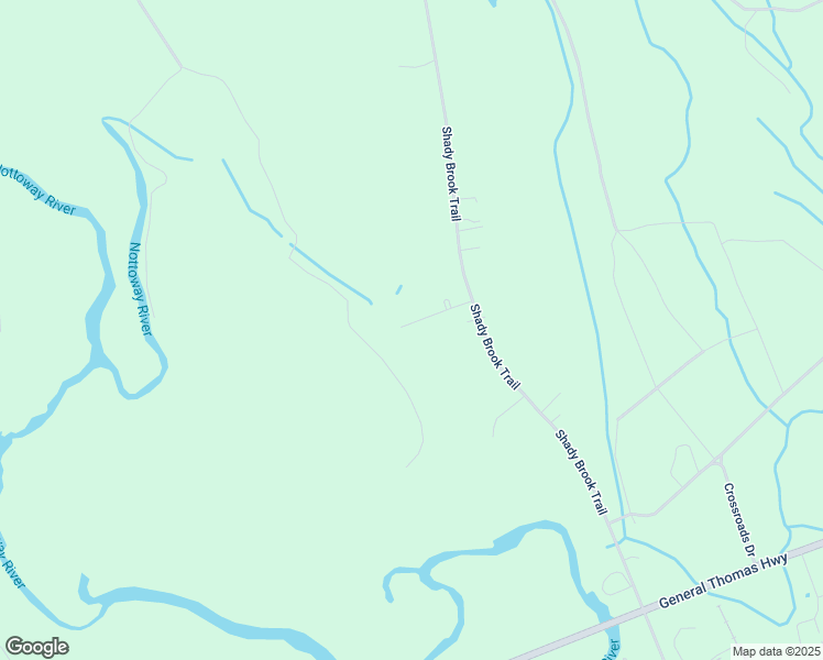 map of restaurants, bars, coffee shops, grocery stores, and more near 29168 Hunt Club Drive in Courtland