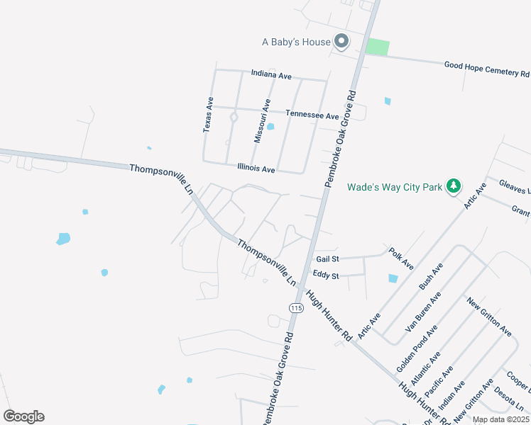 map of restaurants, bars, coffee shops, grocery stores, and more near 20 Cable Road in Oak Grove