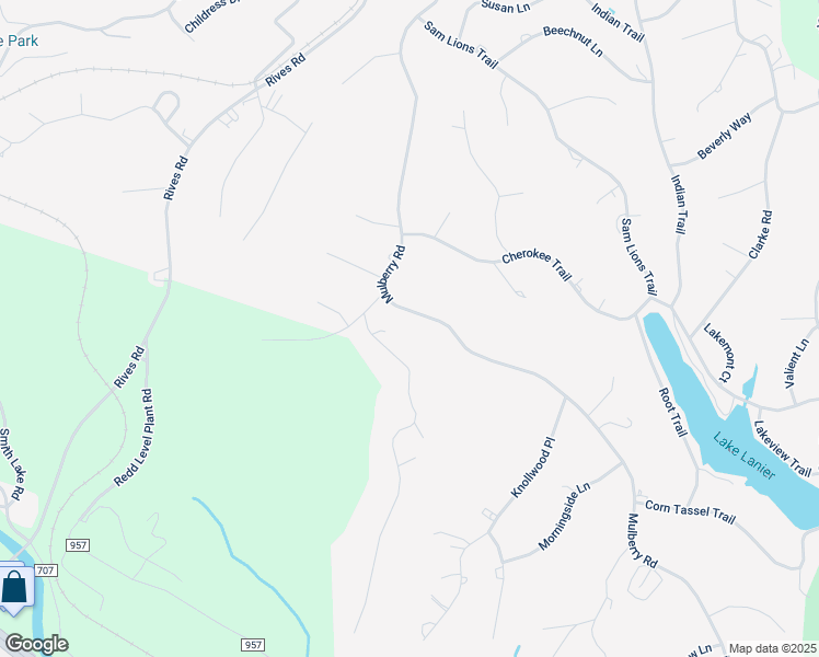map of restaurants, bars, coffee shops, grocery stores, and more near 1206 Mulberry Road in Martinsville