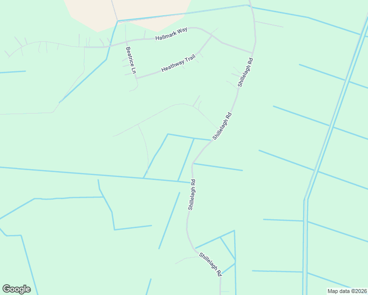 map of restaurants, bars, coffee shops, grocery stores, and more near 1900 Shillelagh Road in Chesapeake