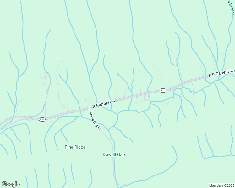 map of restaurants, bars, coffee shops, grocery stores, and more near 1826 State Route 614 in Hiltons