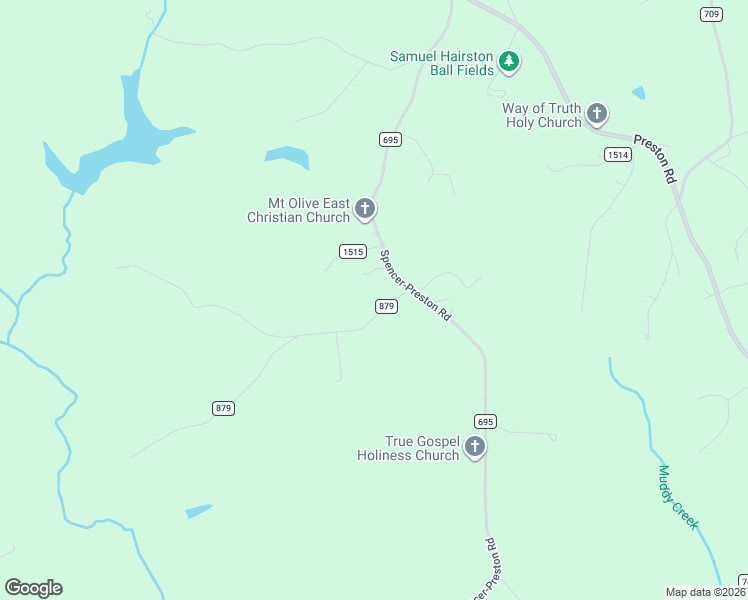map of restaurants, bars, coffee shops, grocery stores, and more near 3483 Spencer-Preston Road in Martinsville