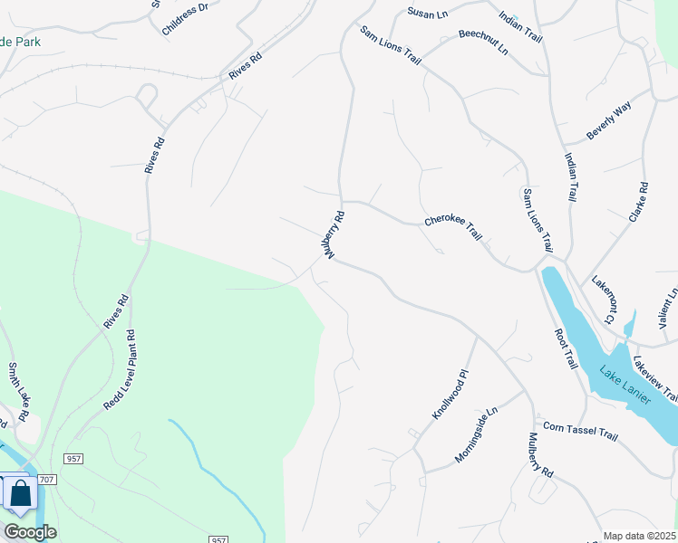map of restaurants, bars, coffee shops, grocery stores, and more near 1206 Mulberry Road in Martinsville