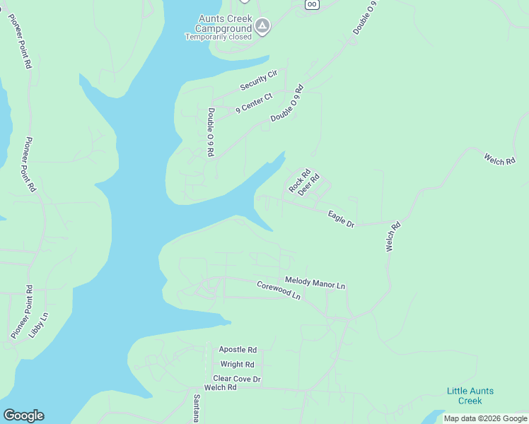 map of restaurants, bars, coffee shops, grocery stores, and more near 392 Eagle Drive in Reeds Spring