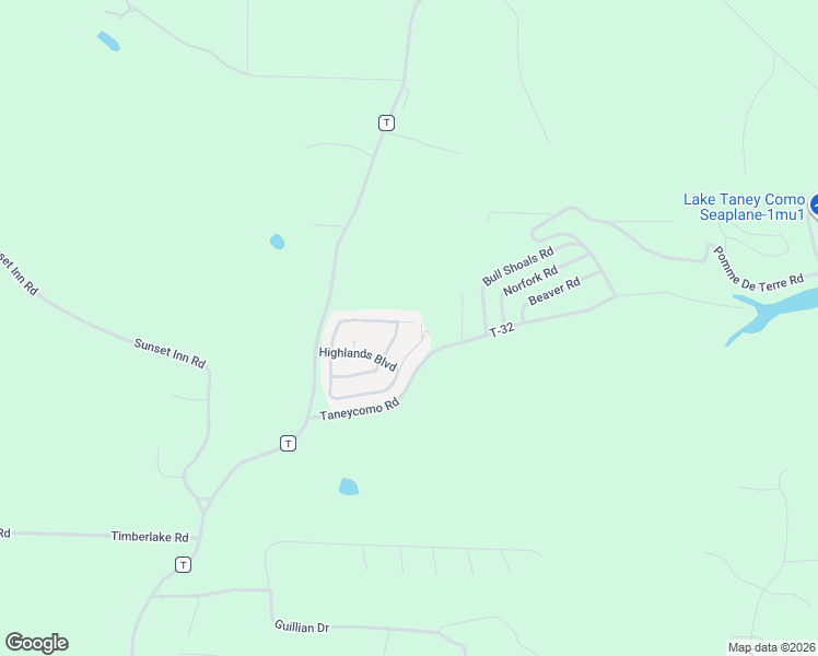 map of restaurants, bars, coffee shops, grocery stores, and more near 249 Fox Ridge Road in Branson