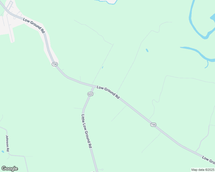 map of restaurants, bars, coffee shops, grocery stores, and more near 1590 Low Ground Road in Emporia