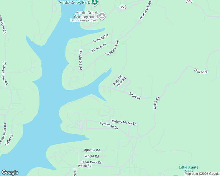 map of restaurants, bars, coffee shops, grocery stores, and more near 392 Eagle Drive in Reeds Spring