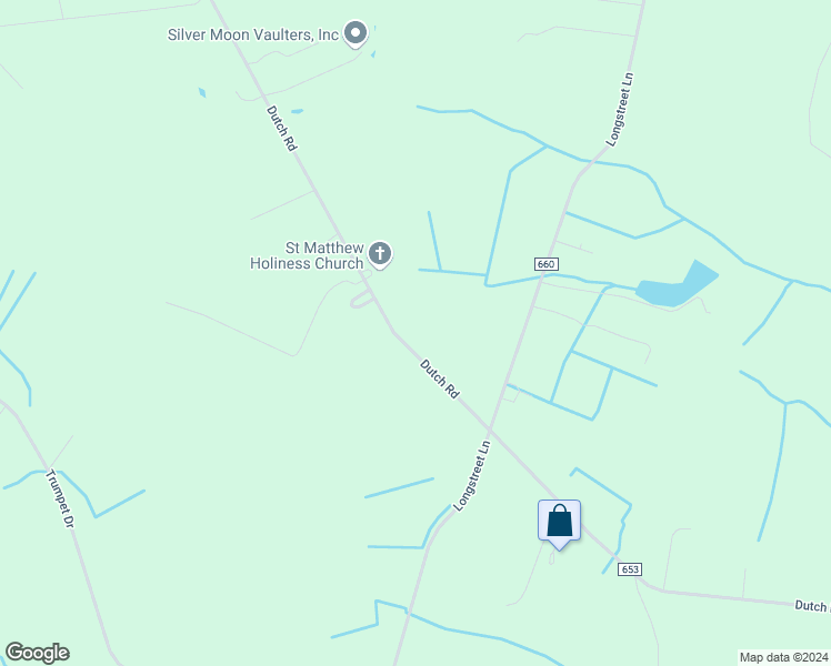 map of restaurants, bars, coffee shops, grocery stores, and more near 850 Dutch Road in Suffolk